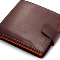 Premium Full Grain Genuine Leather RFID Wallet – Brown(1075)