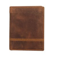 Premium Full Grain Leather Wallet – Brown (1195)