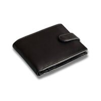 Premium Full Grain Leather Wallet – Black (1110)